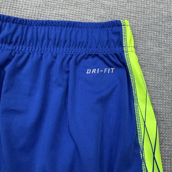 Nike Dri Fit Mens Blue Basketball Shorts Elastic Waist Inner Drawstring Size M - Picture 4 of 13